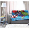 Jay Franco Marvel Avengers Team Up Plush Throw Blanket - 3 of 4