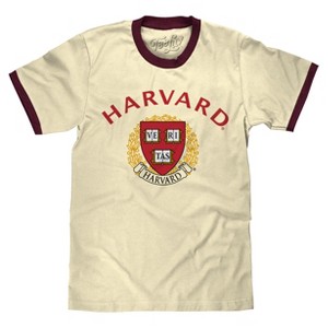 Tee Luv Harvard University Veritas Ringer T-Shirt - 1 of 3