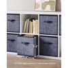 SONGMICS Storage Cubes Non-Woven Fabric Bins with Double Handles Set of 6 Closet Organizers for Shelves Foldable for Clothes - 3 of 4