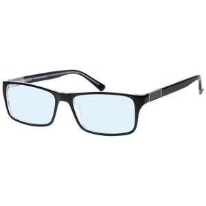 Big & Tall 08 Mens Rectangle Full Rim Designer Reading Glasses - 1 of 1
