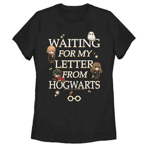 T-shirt Potter Women\'s : Harry From Letter Hogwarts Target