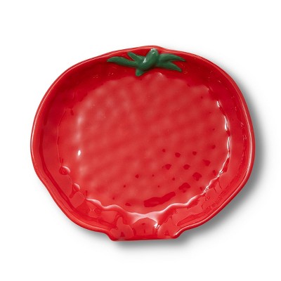 Tomato Novelty Ceramic Spoon Rest - Bullseye's Playground™