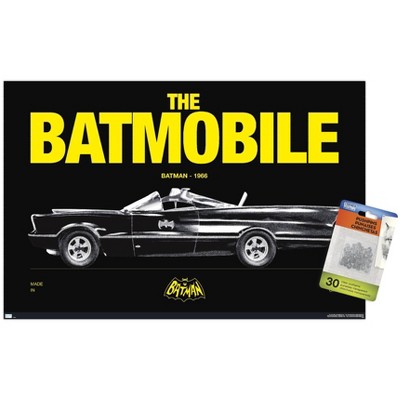 Trends International DC Comics Batman: 85th Anniversary - 1966 Batmobile Unframed Wall Poster Prints
