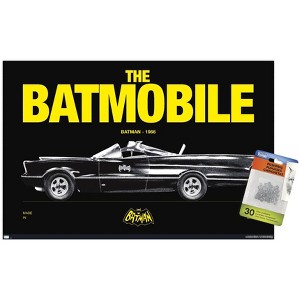 Trends International DC Comics Batman: 85th Anniversary - 1966 Batmobile Unframed Wall Poster Prints - 1 of 4