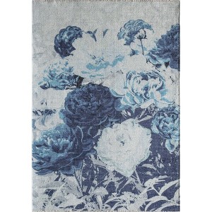 Isaac Mizrahi Serafina Floral Contemporary Area Rug - 1 of 4