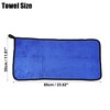 Unique Bargains Extra Large 500 Gsm Microfibre Car Drying Towel  11.81x23.62 Gray Blue 3 Pcs : Target