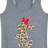Women's - Disney - Minnie Leopard Fill Graphic Racerback Tank - 2 of 4