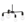 Elegant Lighting Cairo 4 lights black pendant - 3 of 4