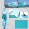VisioGear 11' Stand Up Paddle Board with Accessories, Baby Blue, 132"*33"*6" - 4 of 4