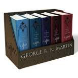 A Game of Thrones Leather-Cloth Boxed Set - (Song of Ice and Fire) by  George R R Martin (Mixed Media Product)
