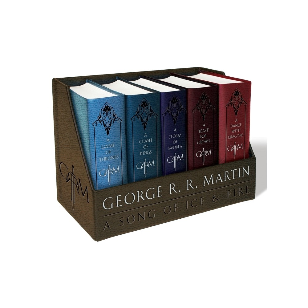 ISBN 9781101965481 product image for A Game of Thrones Leather-Cloth Boxed Set - (Song of Ice and Fire) by George R  | upcitemdb.com