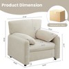 NicBex Modern Accent Chair Oversized Arm Chair Sofa Chair Comfy Chair for Living Room, Reading Room, Bedroom - image 4 of 4