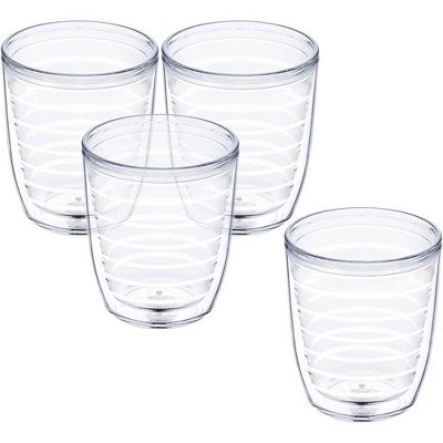 Srenta Insulated Tumblers | Doubled Walled Insulated Cups Made From Tritan Plasti | Works in Dishwasher, Microwave & Freezer | 4 Pack
