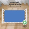 KeaBabies 2pk Soothe Fitted Crib Sheets Neutral, Organic Baby Crib Sheets, Fits Standard Nursery Baby Mattress - 2 of 4