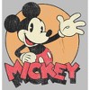 Men's Mickey & Friends Retro Mickey Mouse Pull Over Hoodie - 2 of 4