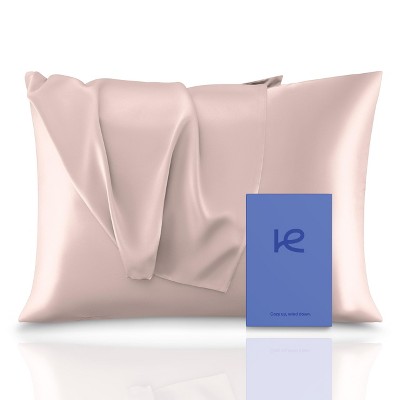 Kickoff 100% Organic Mulberry Soft Silk Pillowcase, Hidden Zipper, Highest 6A+ Grade 22 Momme Cooling For Hair & Skin, Hypoallergenic, Pillow Cover
