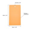Unique Bargains Blank Waterproof Outdoor Eyelet Hole Plastic Shipping Tags 50 Pcs - 3 of 4