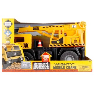 Mighty Wheels 16" Mighty Mobile Crane - Sounds, Boom & Hook, Durable Toy - 1 of 4