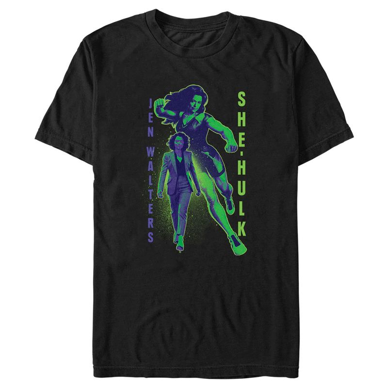 Men's She-Hulk: Attorney at Law Brains and Muscles T-Shirt, 1 of 6