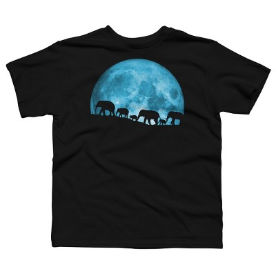 Boy's Design By Humans United Together - Elephants By Maryedenoa T-Shirt