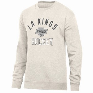 NHL Los Angeles Kings Men's Long Sleeve Oat Crew Neck Fleece - 1 of 3