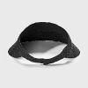 Straw Visor Hat - A New Day™ - 3 of 4