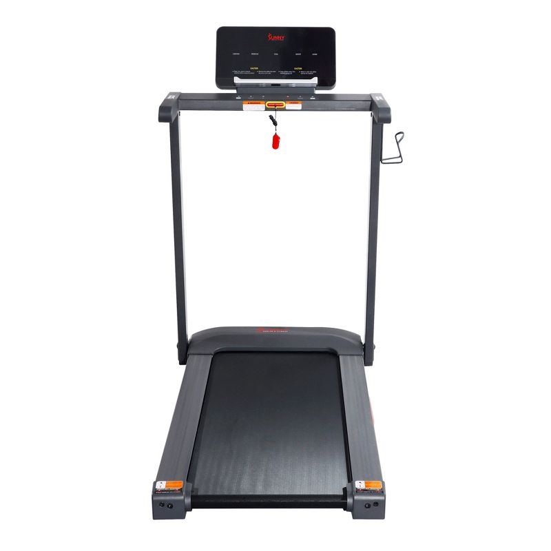Sunny Health &#38; Fitness Interactive Slim Electric Treadmill, 6 of 11