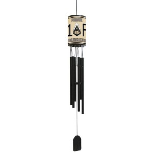 NCAA Wind Chime, #1 Fan with Team Logo - Purdue Boilermakers - 1 of 2