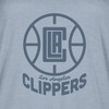 NBA Los Angeles Clippers Women's Short Sleeve Vintage Logo Tonal Crew T-Shirt - 4 of 4