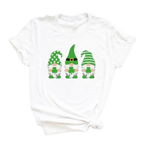Simply Sage Market Women's Lucky Gnomes Short Sleeve Graphic Tee - 1 of 3
