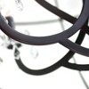 CWI Lighting Campechia 12 Light Up Chandelier With Brown Finish - 3 of 4