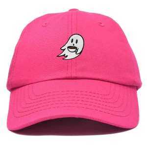 Dalix Coffee Ghost Cap Embroidered Coffee Cotton Baseball Hat Mens Womens - 1 of 4