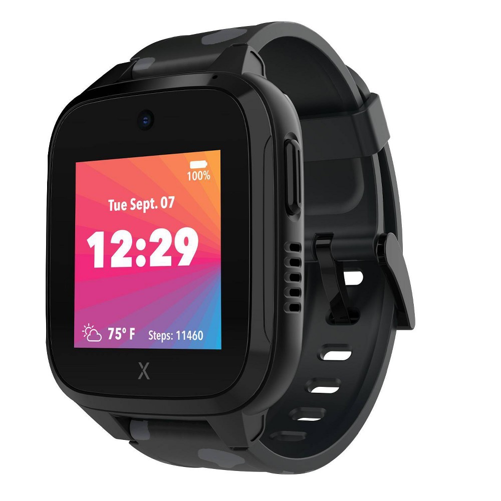 Xplora Kids' 42mm XGO3 Kids Smartwatch Cell Phone with GPS Tracker - Black Jungle Edition