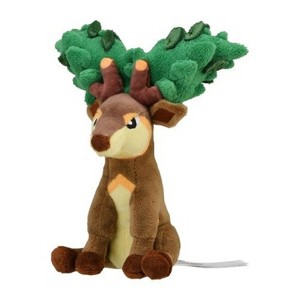 Pokemon Center: Sitting Cuties: Sawsbuck Summer Plush # 586 -  Generation 5 - 6 In - 1 of 4
