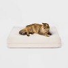 Dog and Cat Bolster Bed - Boots & Barkley™ White - 4 of 4