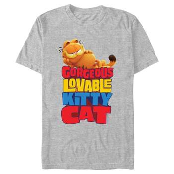 Men's The Garfield Movie Gorgeous Loveable Kitty Cat T-Shirt