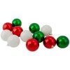Northlight 24ct Shatterproof 2-Finish Christmas Ball Ornament Set 2.5” - Red/Green - 3 of 3