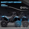 12V Kids ATV, Ride on Toy Car Bombardier Licensed BRP Can-am 4 Wheeler Quad Electric Vehicle, w/LED Lights - 3 of 4