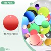 Unique Bargains PVC Durable Lightweight Bend-Resistant Sequin Embellishments 450 Pcs Red - 3 of 4