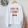 Simply Sage Market Women's Graphic Sweatshirt Merry and Bright Mountains - 3 of 4