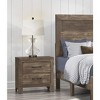 NicBex 2 Drawer Dresser for Bedroom,Modern Style Drawers with Black Handle,Dressers for Kids Room,Living Room,Entry and Hallway,Brown - 2 of 4