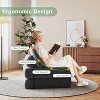Corduroy Sofa Bed with Lumbar Pillow - Single Size Foldable Sleeper Chair for Small Spaces, Space Saving Convertible Futon & Guest Bed - 4 of 4