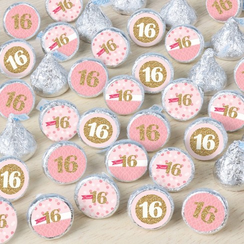 Number 16 - 16th Birthday - Sticker