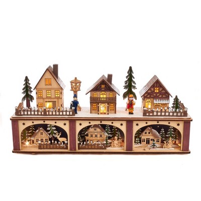 Kurt Adler 8.66" Battery-Operated Village LED House