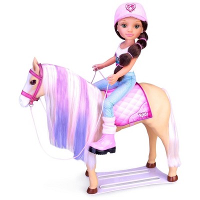 Nancy Doll with her Horse Playset