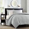 Reversible Quilt Set Grey King/Cal King - 3 of 4