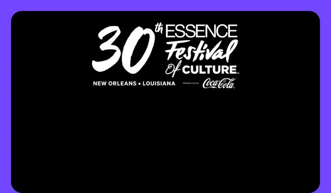 30th Essence Festival of Culture New Orleans Louisiana presented by Coca-Cola