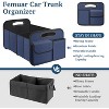 TruAIR Five-Compartment Waterproof Collapsible Car Trunk Organizer with Non-Slip Base - 4 of 4