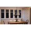 Urban Ambiance Luxury Luxe Industrial Chandelier,  27-1/2"H x 28"W,  Charcoal Finish, UHP2243 - 2 of 4
