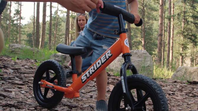 Strider Sport 12" Kids' Balance Bike, 2 of 13, play video